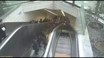 What an escalator failure looks like