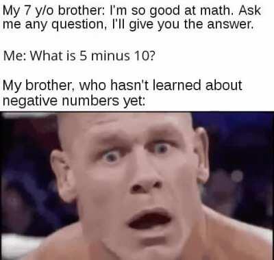 Not so good at math now, are ya?