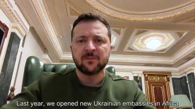 &quot;The more insane statements we hear from Moscow, the greater our force must be. It is only the power of our defense of life, our ability to achieve our own goals that can bring Russia back to a state of at least partial sobriety.&quot; - President Zelenskyy's 