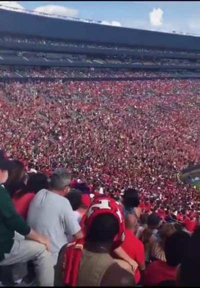 A Mexican wave