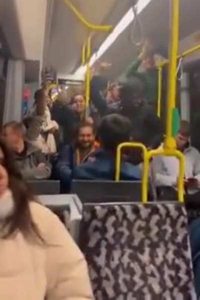 Indians creating nuisance in Germany Bus. Why do we have zero civic sense? 