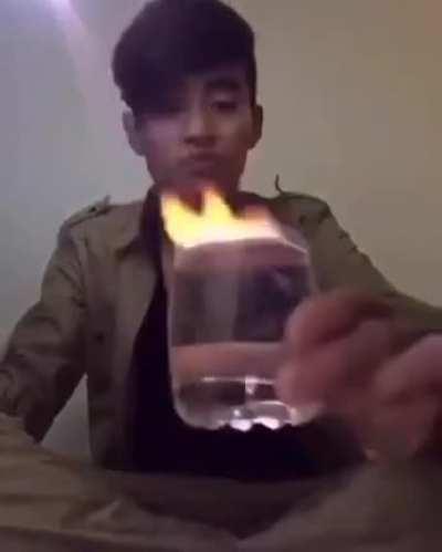 Playing with fire is such a good idea