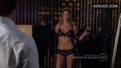 Tricia Helfer can't decide what to wear in Franklin and Bash