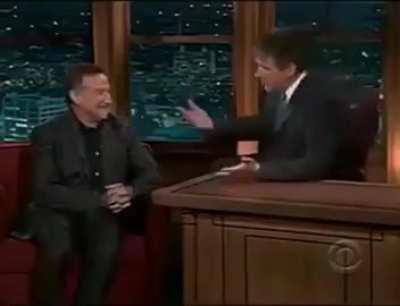 Robin Williams trying to offend as many people as possible