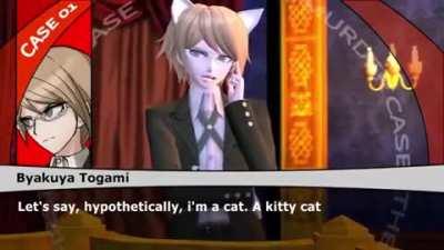 Byakuya Togami a furry. And credit is @/Genowhirl70 on Twitter