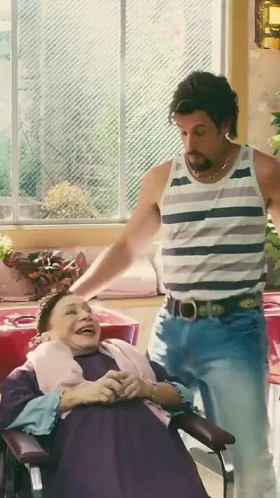 didn't know Adam Sandler had these moves (You Don't Mess with the Zohan, 2008)