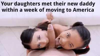 Since moving to America, your daughters no longer call you Daddy... Wonder why...