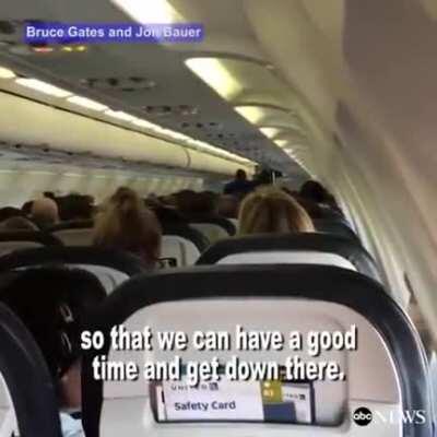 Pilot Shuts Down Political Arguments on Plane