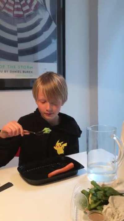 My Son Doesn’t Think Wasabi Is That Strong (OC)