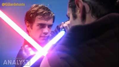 How the duel between Anakin and Count Dooku in Star Wars Episode III was originally supposed to be