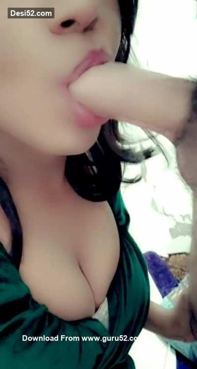 Desi selfie blowjob