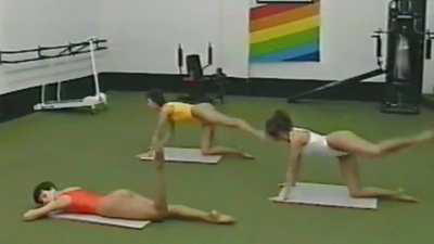 Just thong leotards for fitness in 1996 - Way to go