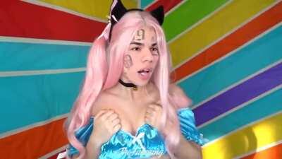 6ix9ine deepfaked onto Belle Delphine