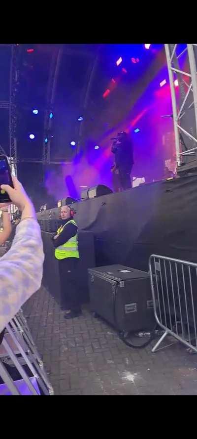 P money joins Jme on stage as a surprise guest in Dublin