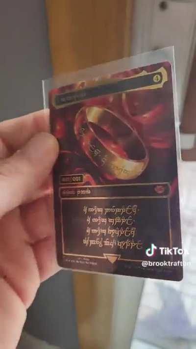 This video was taken by the guy who pulled the &quot;One Ring&quot; Magic Card. It was eventually sold to Post Malone for 2M