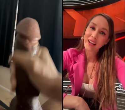 Sjokz makes a bbc cum