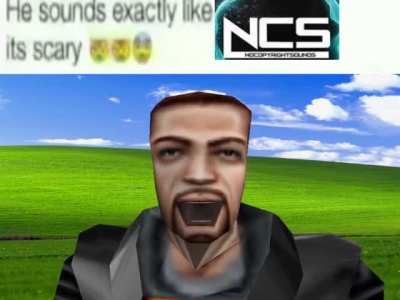 while browsing my downloads folder i came across the high quality version of the gordon freeman NCS video that is circulating over the internet