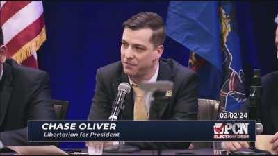 Chase Oliver is an embarrassed Democrat and shouldn't be the Libertarian nominee for president