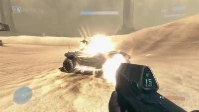 Halo Infinite vs Halo 3 vehicle destruction effects/presentation