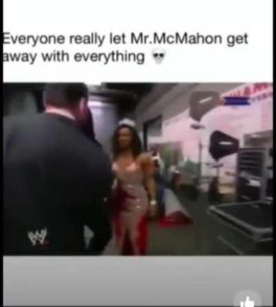 Still can't believe Vince got away with this.