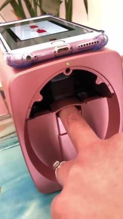 This nail polish image printer.