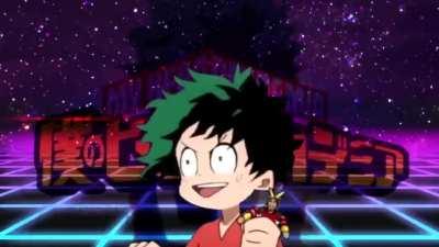 Young midoriya on crack for the first time