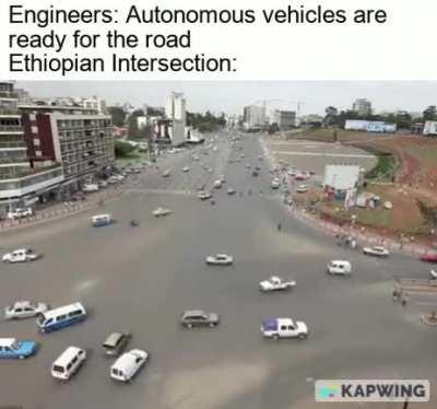 Self Driving Car Boss level: Ethiopia