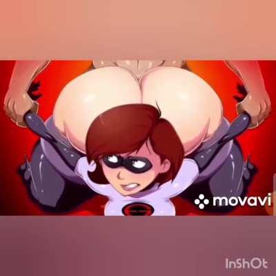 elastigirl getting it from behind