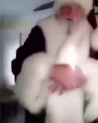 Santa wants to empty his sack in all you good boys...