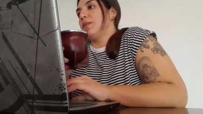 Carla Farting While Working!