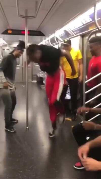 Subway dance crew