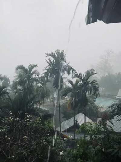 It was raining in Koh Pha-Ngan