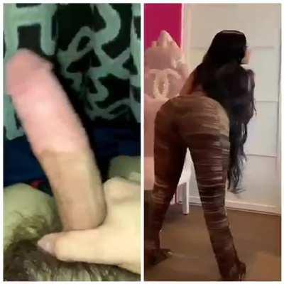 Nicki Minaj and my hard cock