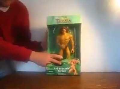 Tarzan YELLS!