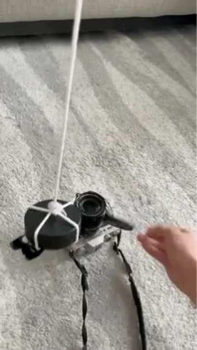 Long exposure photo of a pendulum