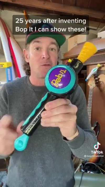 Inventor of Bop It reveals a Rick Roll Easter Egg in the original Bop It! Dude is a Legend! (Or is he Rick Rolling us?)