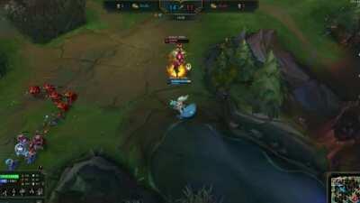 So a janna picked a fight with an Udyr and Yasuo....it didn't end well.....