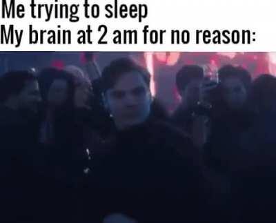 Just let me sleep bro!