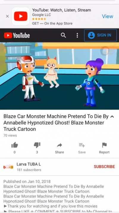 You kids want to watch a cartoon where kids are hypnotized to end it and other characters get drunk? NO because it's more elsagate!!!