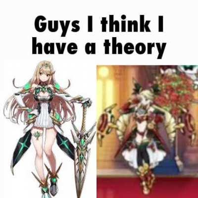 But hey, that's just a theory, A [FLUFF] THEORY!