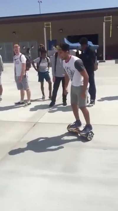 Epic front flip on a &quot;hoverboard&quot;.