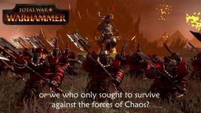 I'm sad the Chaos Dwarfs aren't in Warhammer III at launch, so I voiced a fan trailer!