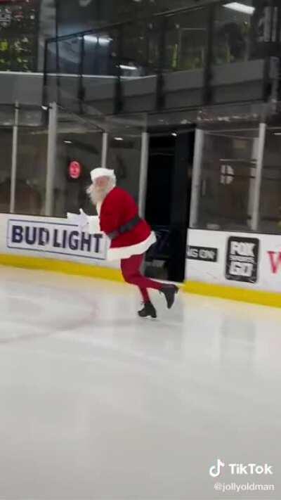 Santa’s unknown talent