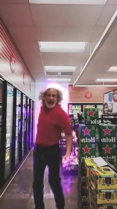 Grooving in a convenience store