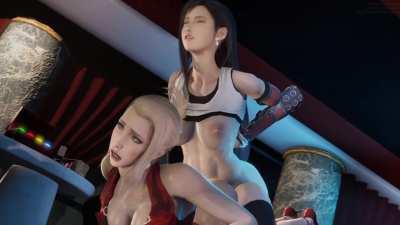 Tifa pounding Scarlet (Blackjr)