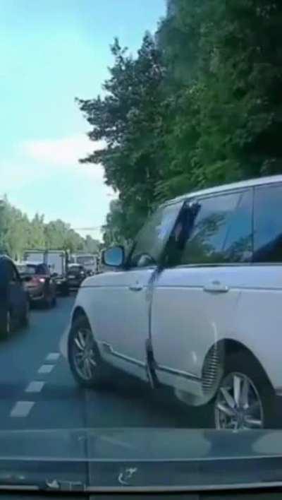 Russian road rage.