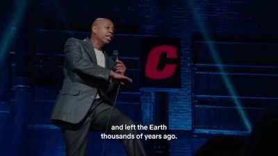 Dave Chappelle hitting truth bombs. Warning: some foul language.