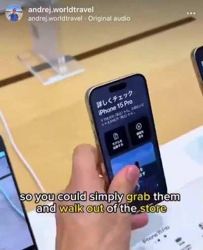 Apple stores in japan