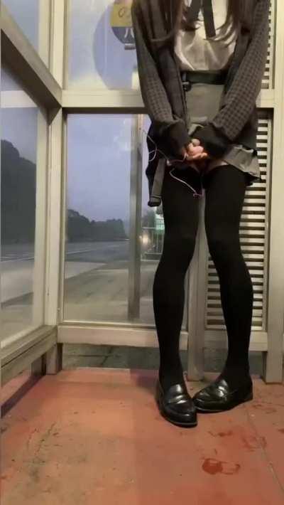 🔥 Cute Femboy Cums in Public : FemBoys
