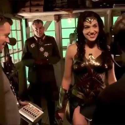 Every one on the set of Wonder Woman must’ve wanted to fuck Gal Gadot